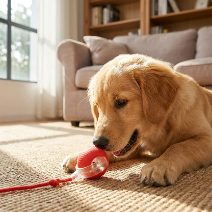 🐾Interactive Smart Chase Ball for Cats & Dogs – USB Rechargeable Automatic Rolling Teaser Toy with Speedy Tail