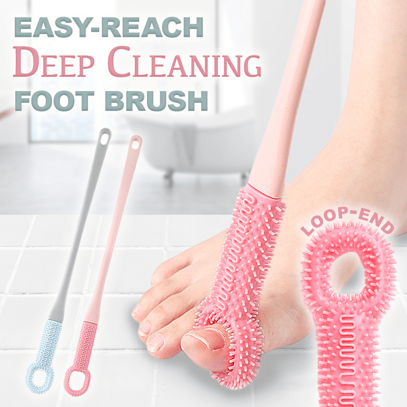 🏆Flash Sale⚡ 55K+ SOLD! Almost Gone-💥 Easy-Reach Deep Cleaning Foot Brush