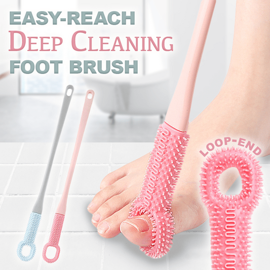 🏆Flash Sale⚡ 55K+ SOLD! Almost Gone-💥 Easy-Reach Deep Cleaning Foot Brush