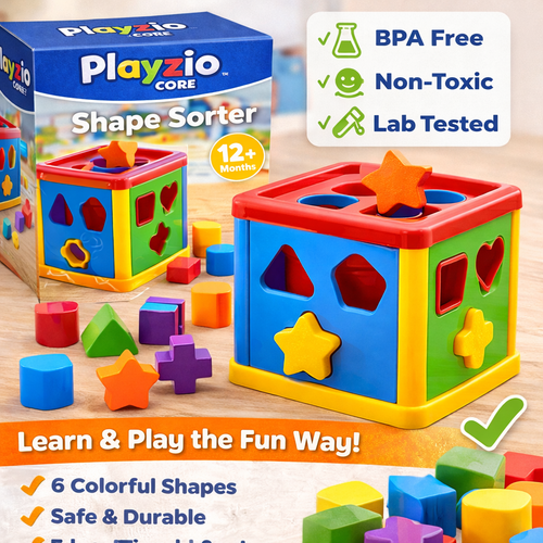 Playszio CORE Shape Sorter