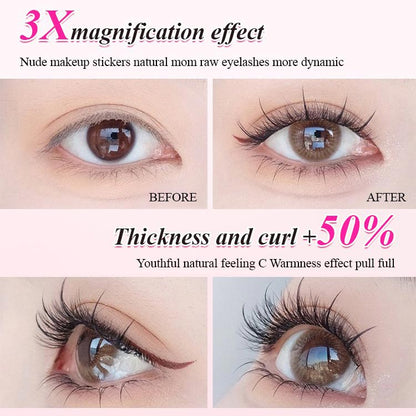 ✨HOT SALE 49% OFF✨Waterproof Glue-free Realistic False Eyelashes