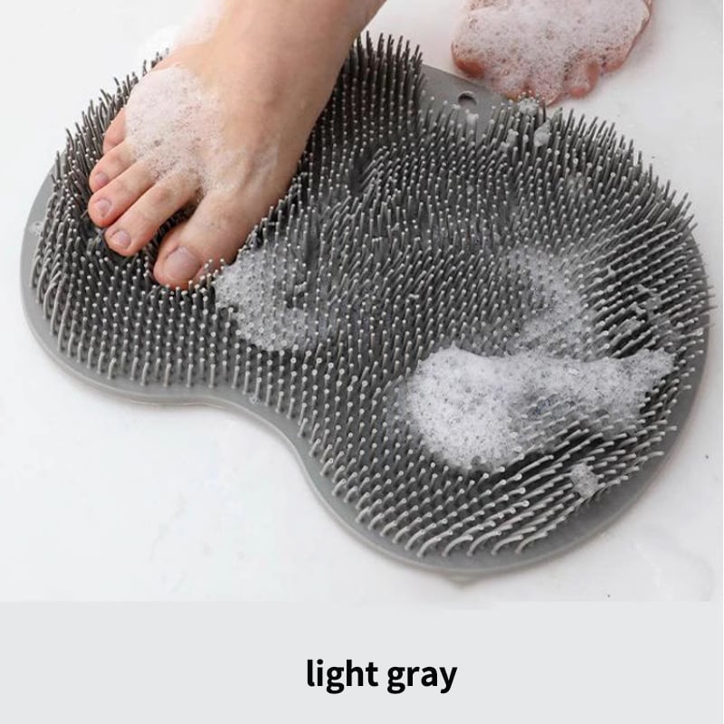 🏆Flash Sale⚡💥 50K+ SOLD! Almost Gone-💥Silicone Shower Foot Scrubber Mat,Best gifts