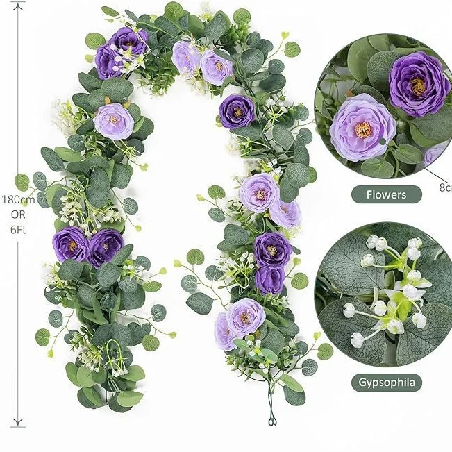 💥Last Day 70% OFF🌼🔥Hot Sale 🌹Artificial Rose Garland Flower Vine