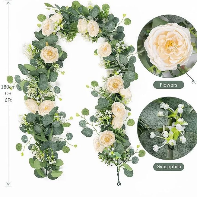 💥Last Day 70% OFF🌼🔥Hot Sale 🌹Artificial Rose Garland Flower Vine