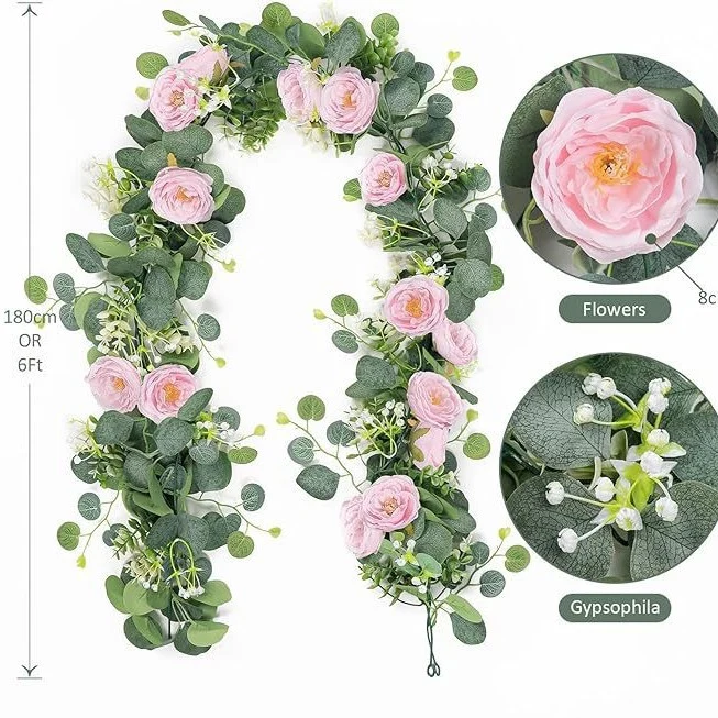 💥Last Day 70% OFF🌼🔥Hot Sale 🌹Artificial Rose Garland Flower Vine
