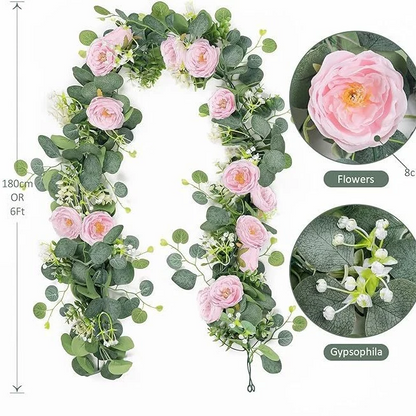 💥Last Day 70% OFF🌼🔥Hot Sale 🌹Artificial Rose Garland Flower Vine